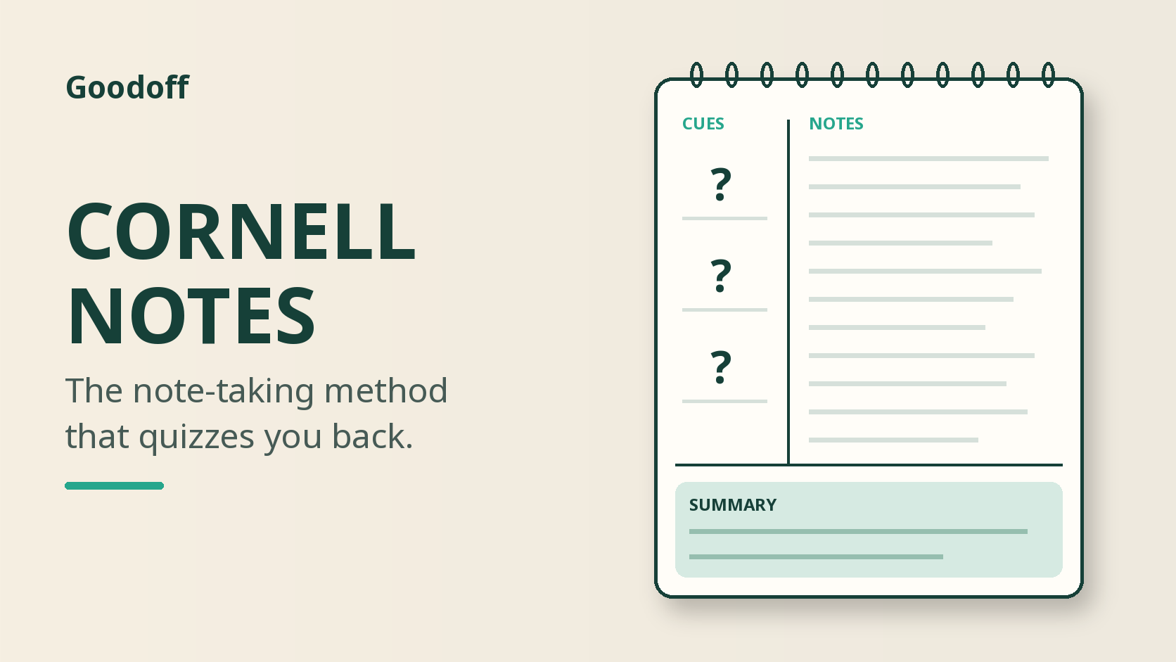 Cornell Notes Method: How to Take Notes That Quiz You Back