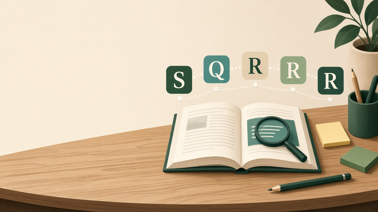 SQ3R Method: The 5-Step Reading Strategy That Helps You Remember