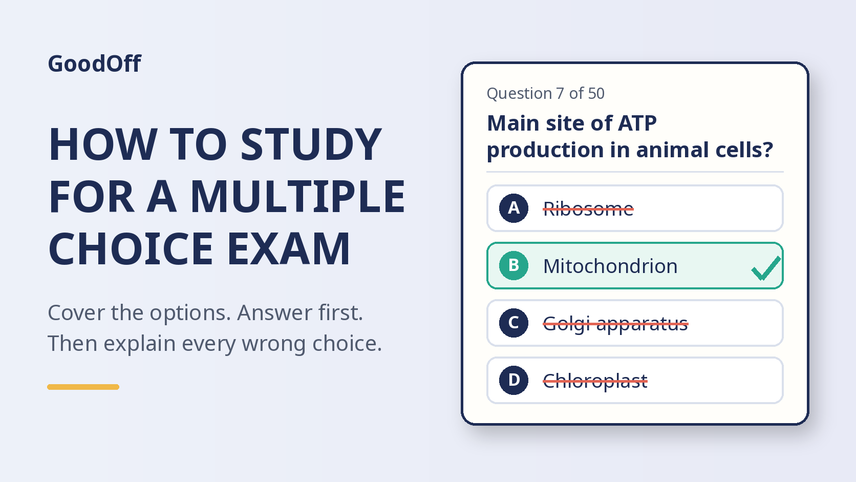 How to Study for a Multiple Choice Exam: 5 Steps That Train You for Distractors